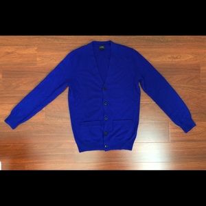 Jcrew Men’s 100% Italian Cashmere Cardigan Sweater